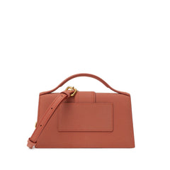 Bolsa de couro vermelha Jacquemus