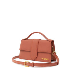 Bolsa de couro vermelha Jacquemus