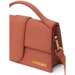 Bolsa de couro vermelha Jacquemus