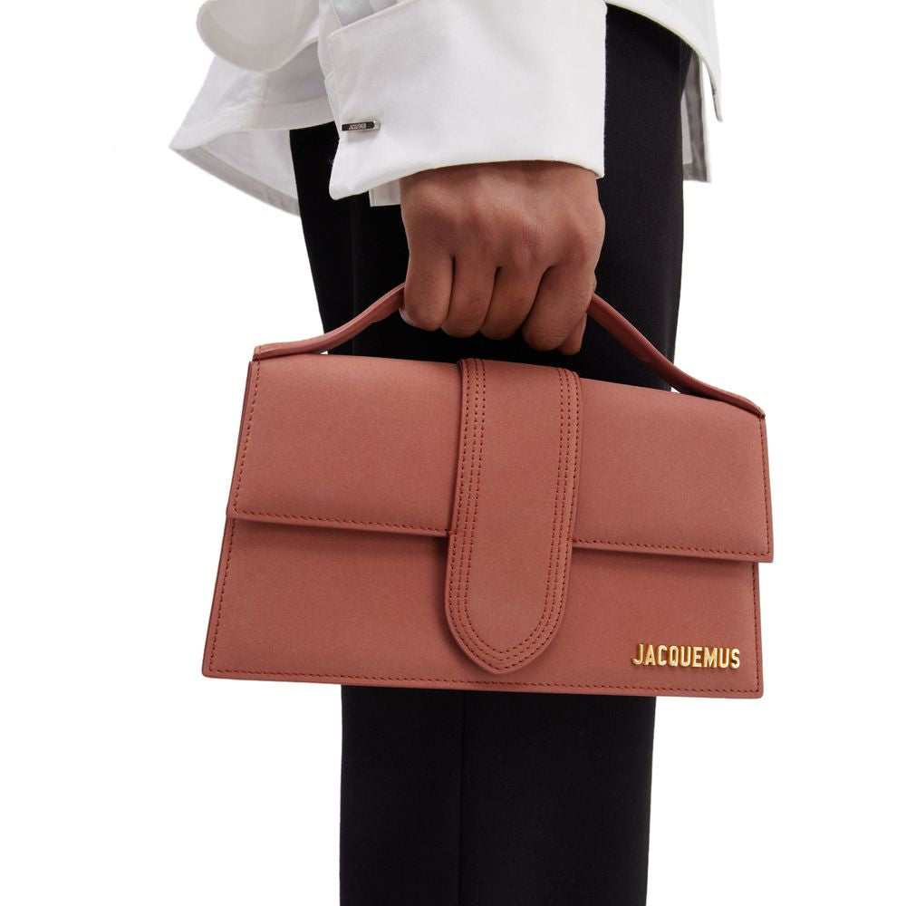 Bolsa de couro vermelha Jacquemus