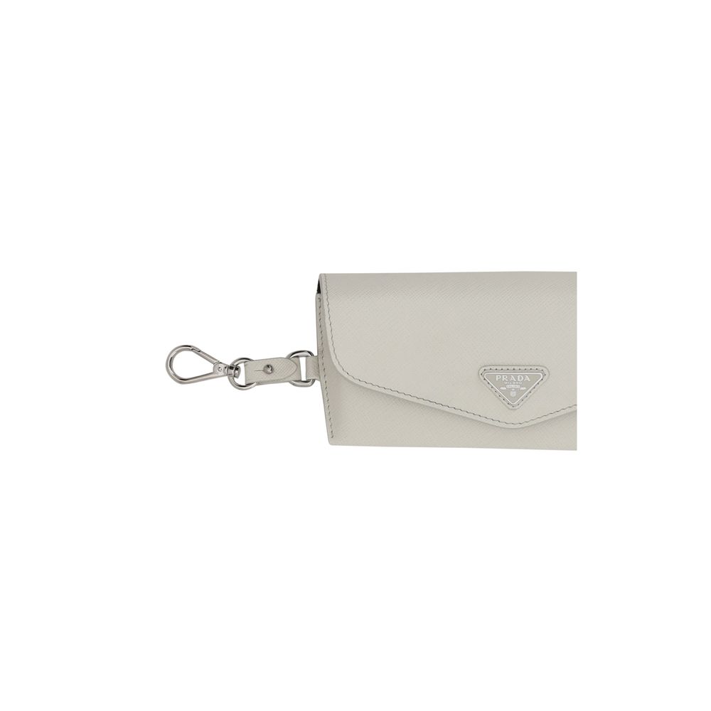 Estojo para óculos com logotipo da Prada