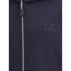 Moletom com capuz e zíper da CP Company