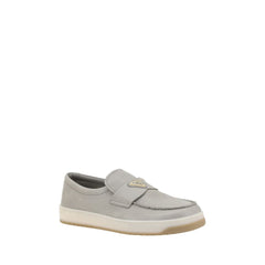 Mocassins com logotipo da Prada