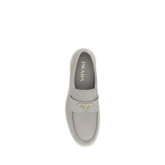 Mocassins com logotipo da Prada