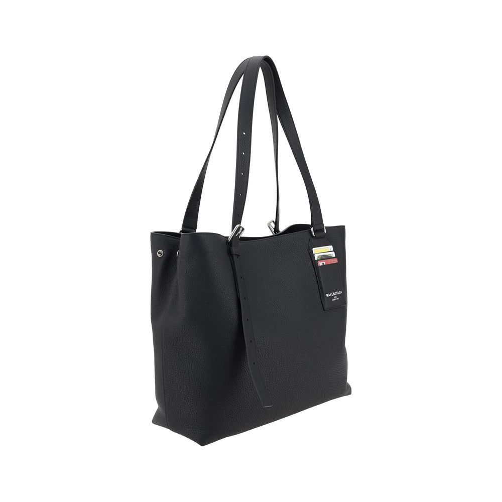 Bolsa de ombro com detalhe de cartão Balenciaga