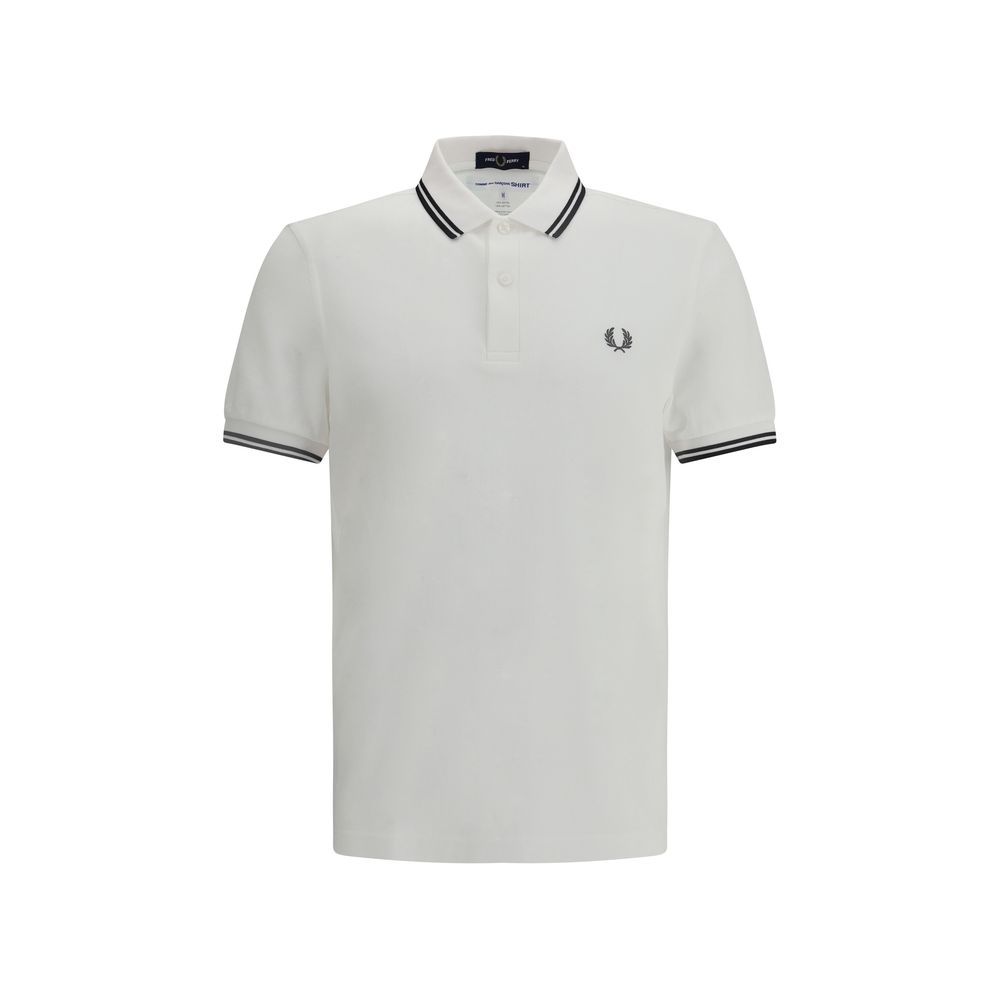 Comme Des Garçons Camisa Polo com logo