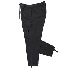 Calça jeans e calça preta de algodão da CP Company
