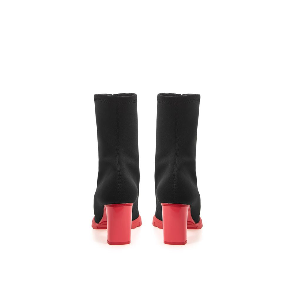 Bota de Neoprene Preta Alexander McQueen