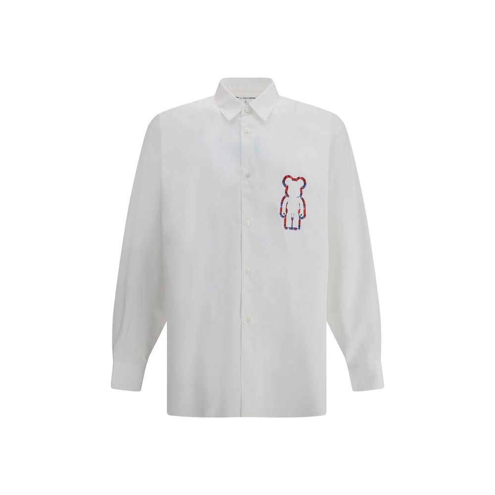 Camisa Comme Des Garçons Camisa com Urso