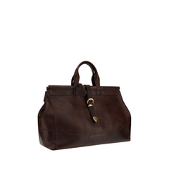 Bolsa de viagem de couro Brunello Cucinelli