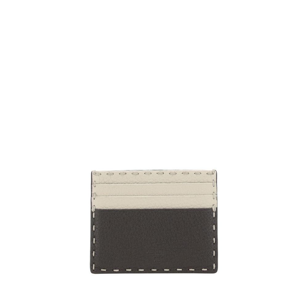 Porta-cartões Fendi Bicolor