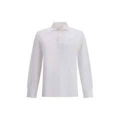 Camisa polo de manga comprida Brunello Cucinelli