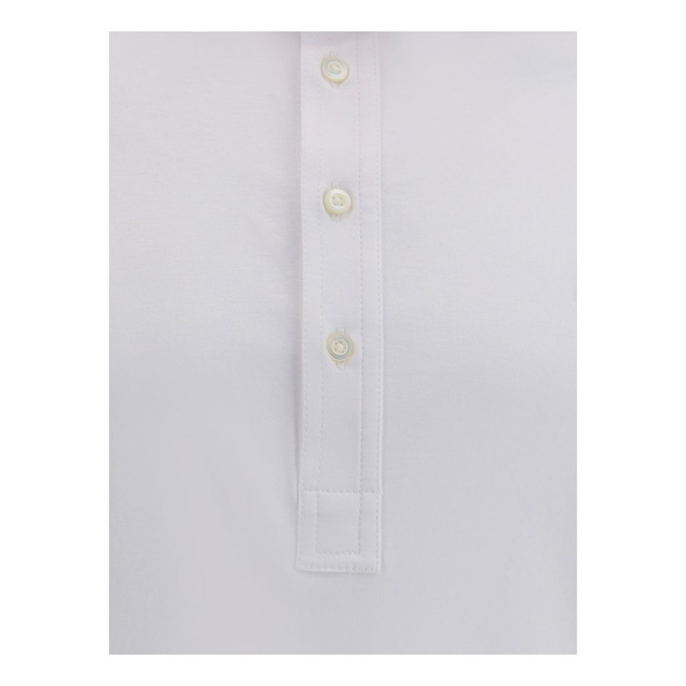Camisa polo de manga comprida Brunello Cucinelli