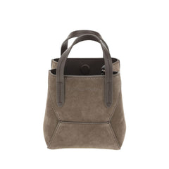 Bolsa de ombro em camurça Brunello Cucinelli