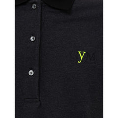 Camisa polo Fendi de algodão preta
