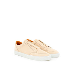 Tênis de couro rosa Burberry