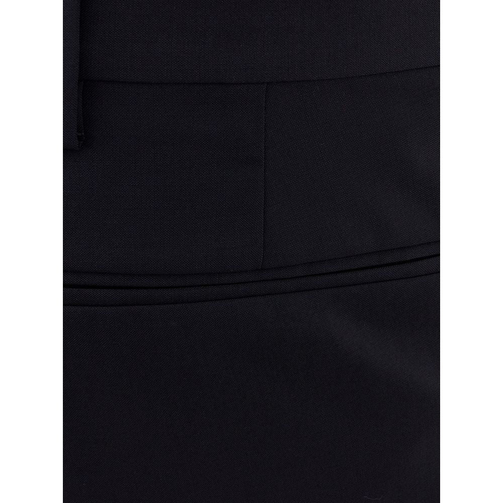 Calça jeans e calça jeans preta de lã Valentino