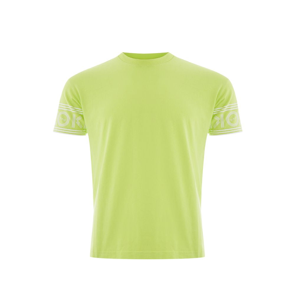 Camiseta Kenzo Sunny Yellow Cotton para homens estilosos