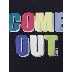 Camiseta Kenzo Elegant Cotton em preto atemporal