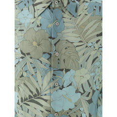 Camisa de Lyocell Azul Tom Ford