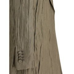 Gabriela Hearst Blazer Mairi de seda franzida