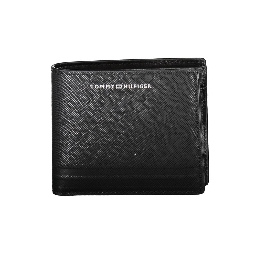 Carteira Masculina Tommy Hilfiger de Couro Preta