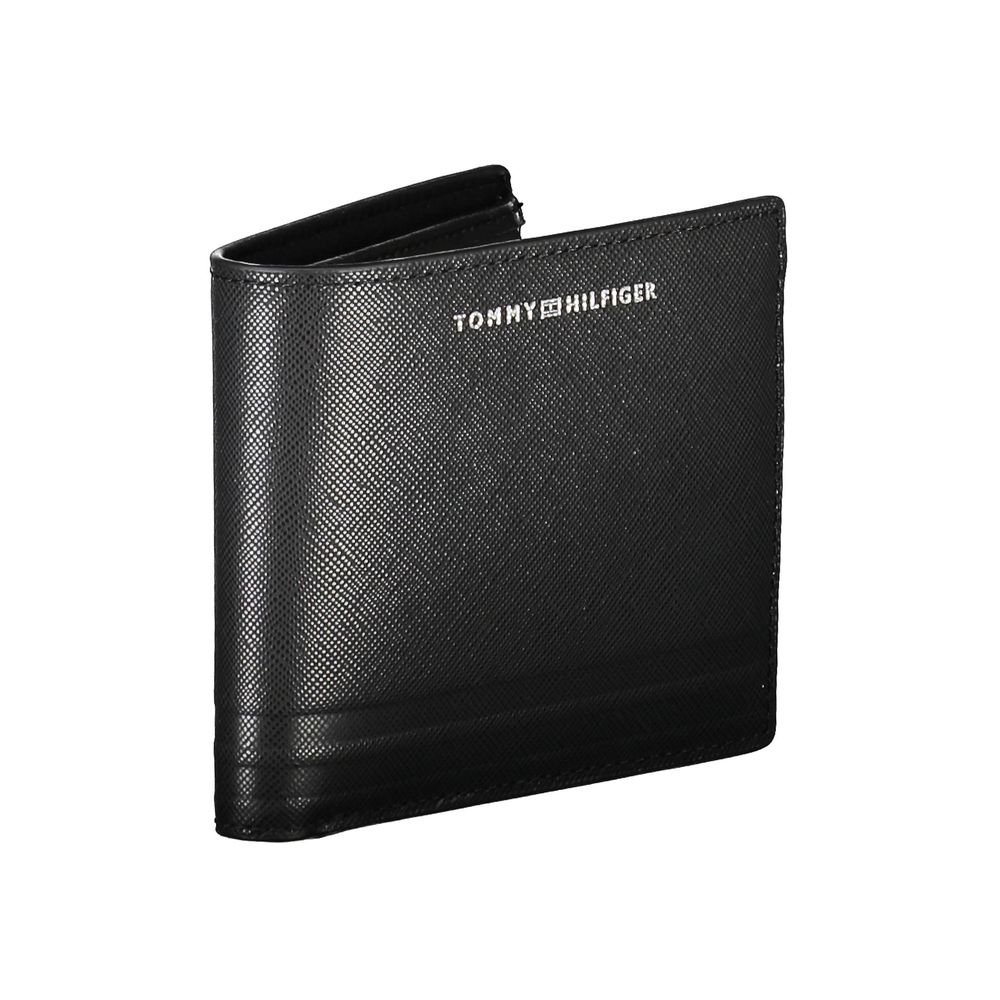 Carteira Masculina Tommy Hilfiger de Couro Preta
