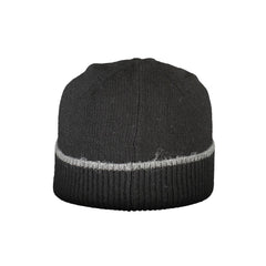 Hugo Boss Black Wool Men Scarf