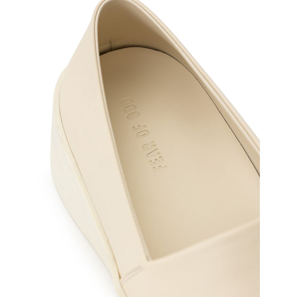 Mocassim de couro bege Fear Of God