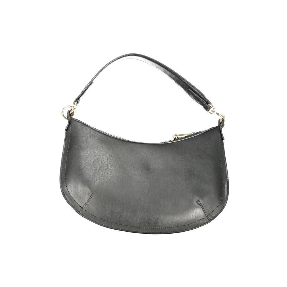 Bolsa Tommy Hilfiger Preta de Polietileno