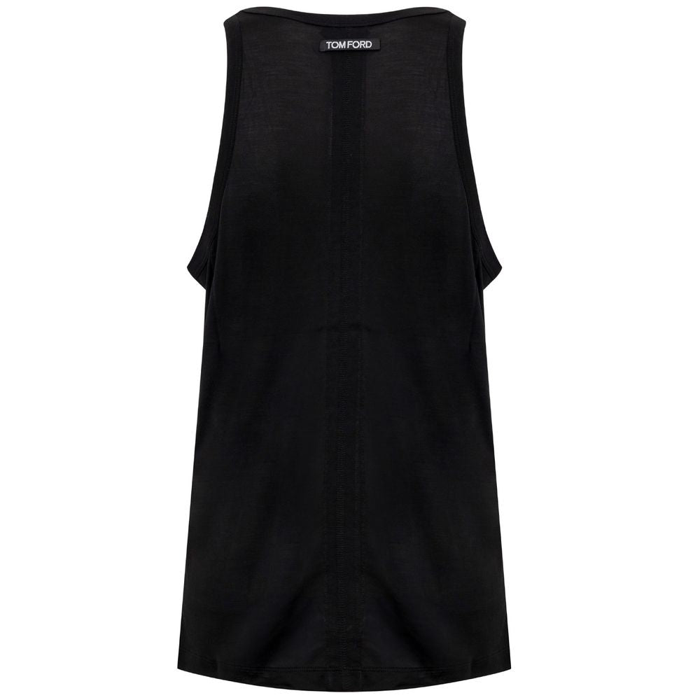 Roupas de seda preta Tom Ford