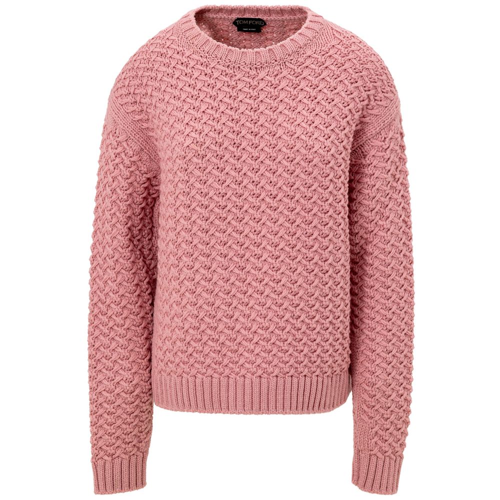 Roupas de lã rosa Tom Ford