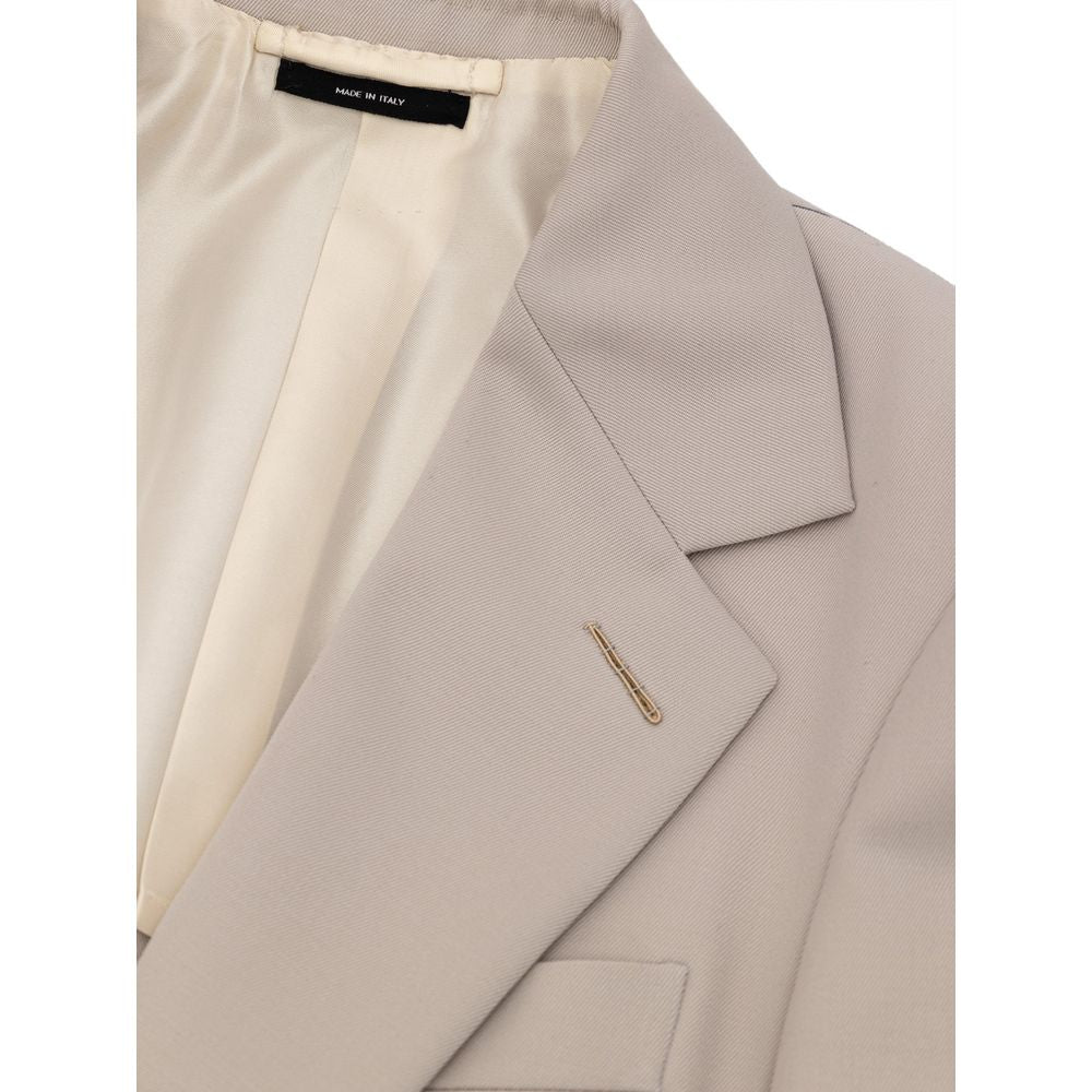 Roupas de lã bege Tom Ford