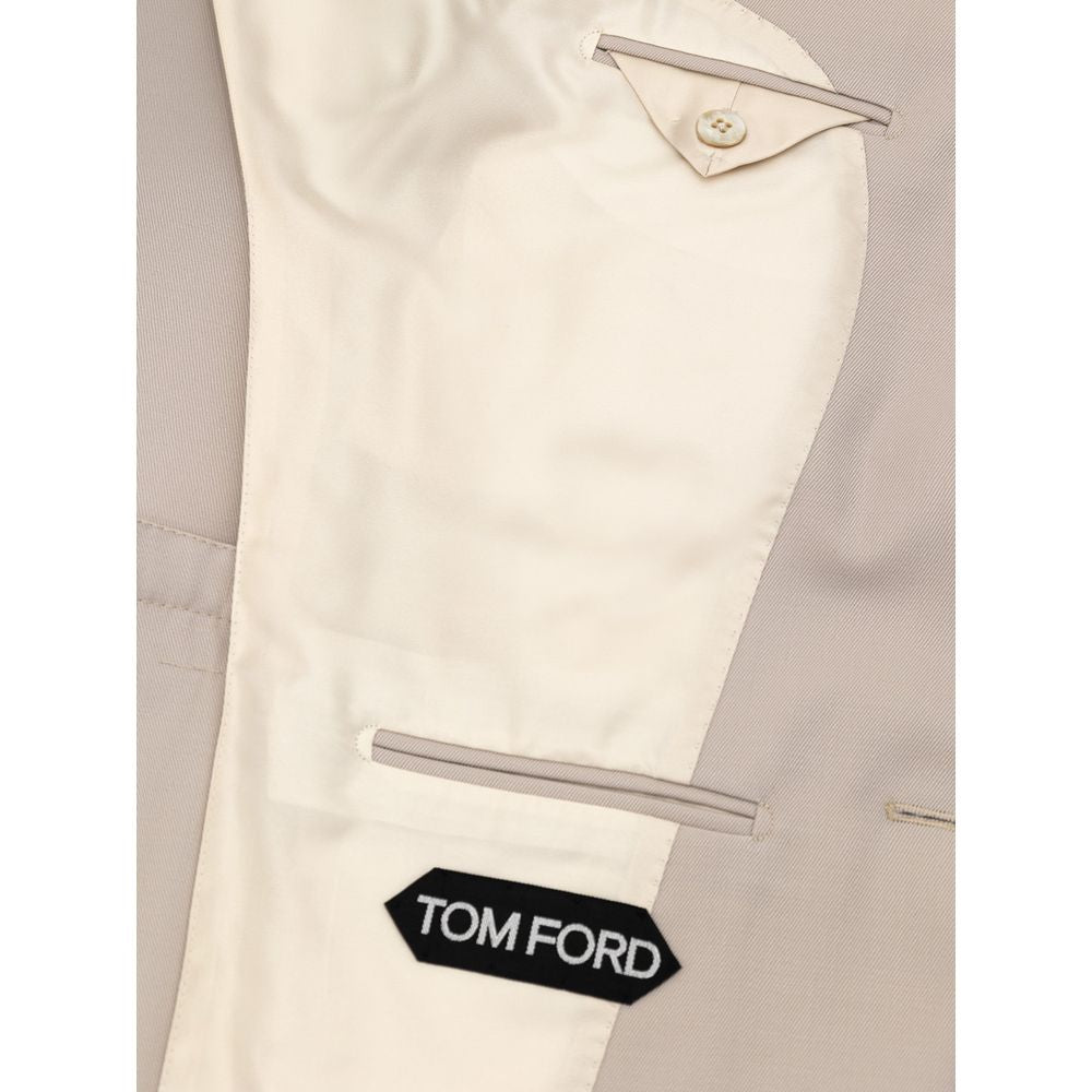 Roupas de lã bege Tom Ford