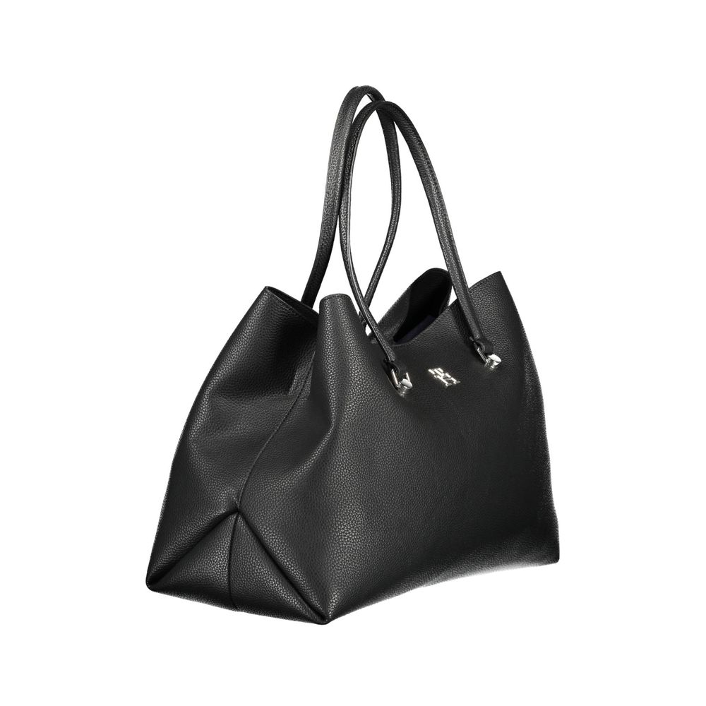 Bolsa Feminina Tommy Hilfiger Preta de Poliéster