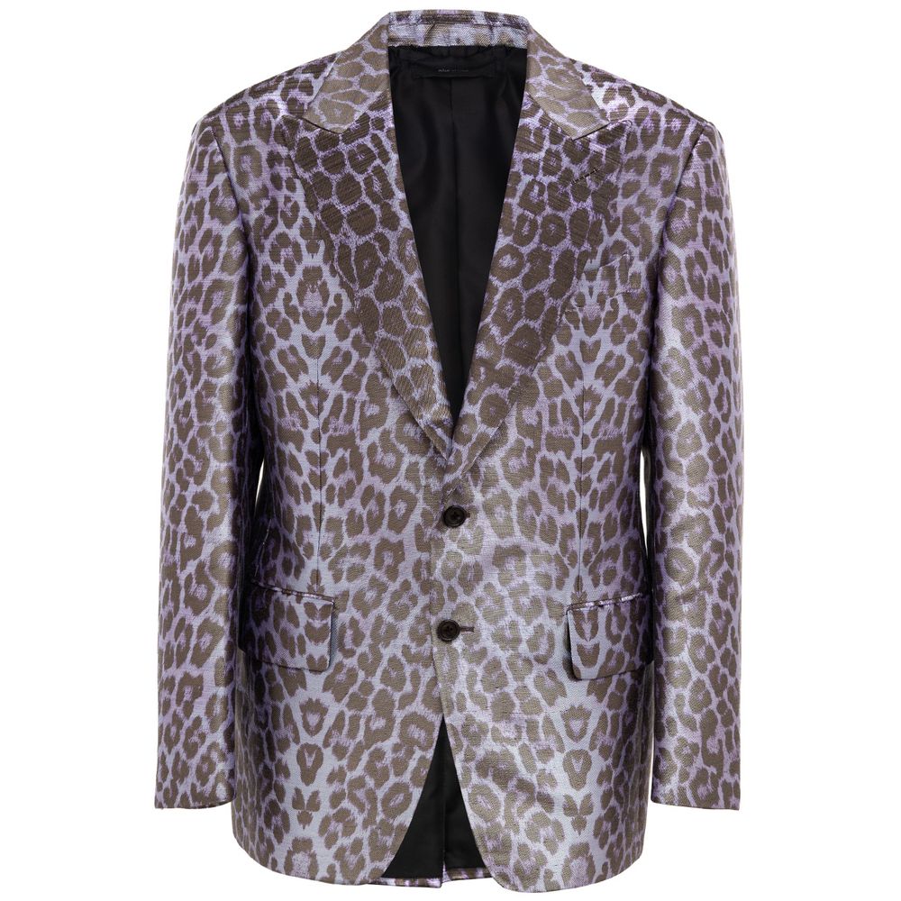 Roupas de viscose roxa Tom Ford