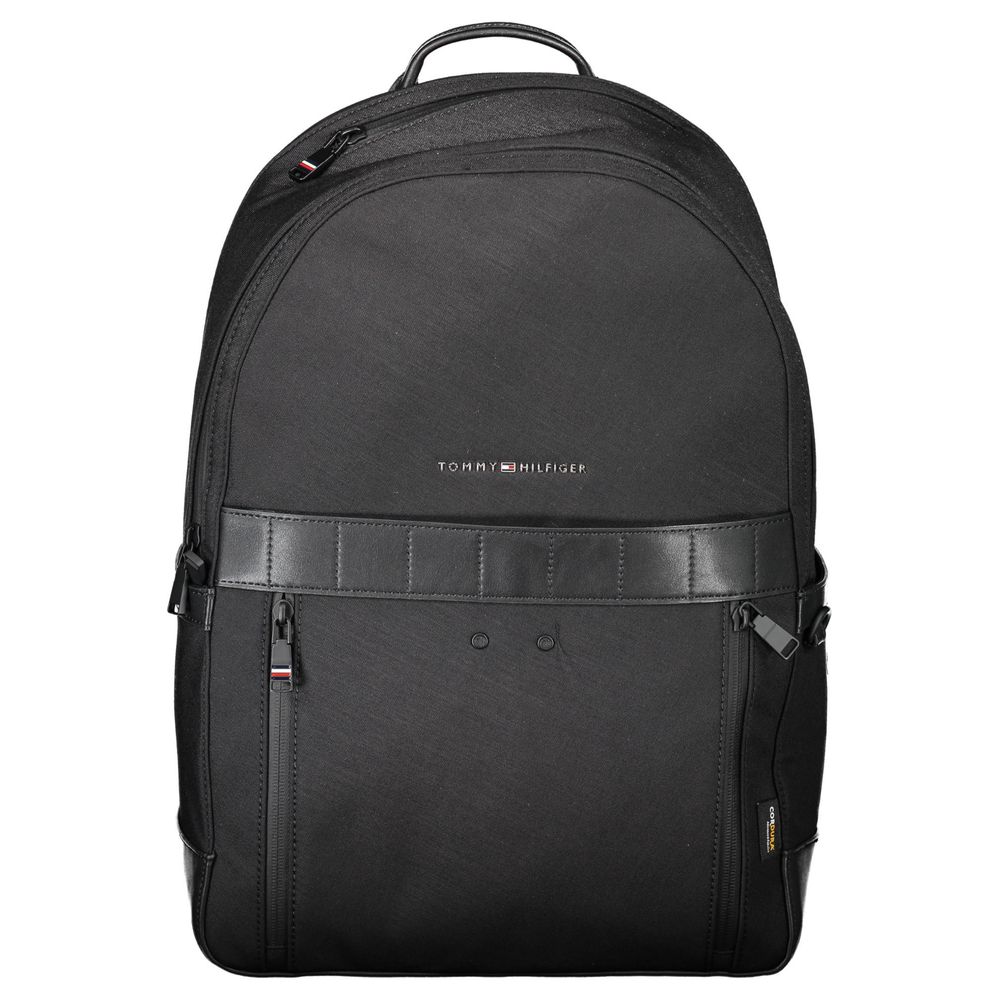 Mochila Tommy Hilfiger Preta de Nylon Masculina