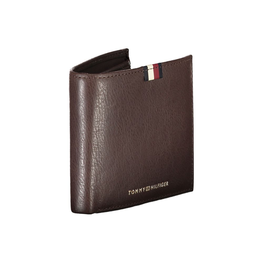 Carteira Masculina Tommy Hilfiger de Couro Marrom
