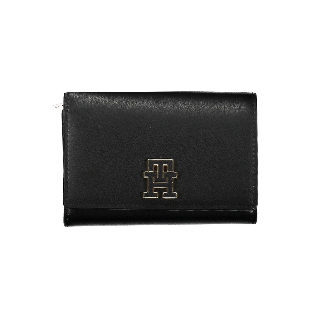 Carteira Feminina Tommy Hilfiger Preta de Polietileno