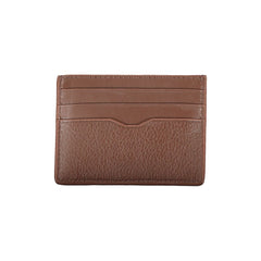 Porta-cartões Tommy Hilfiger em couro elegante com detalhes contrastantes