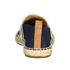Sapato baixo feminino Ralph Lauren azul de poliéster