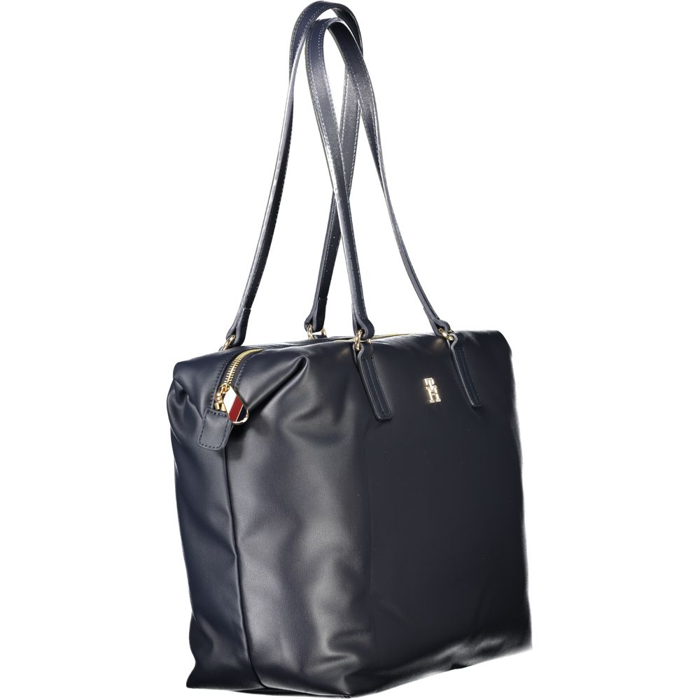 Bolsa Feminina Tommy Hilfiger Azul Poliéster