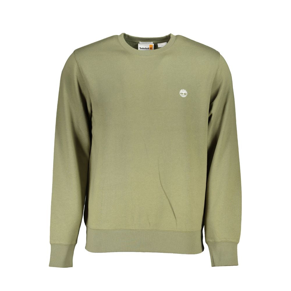 Moletom Timberland Classic Green com gola redonda e lã