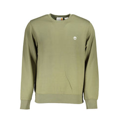 Moletom Timberland Classic Green com gola redonda e lã