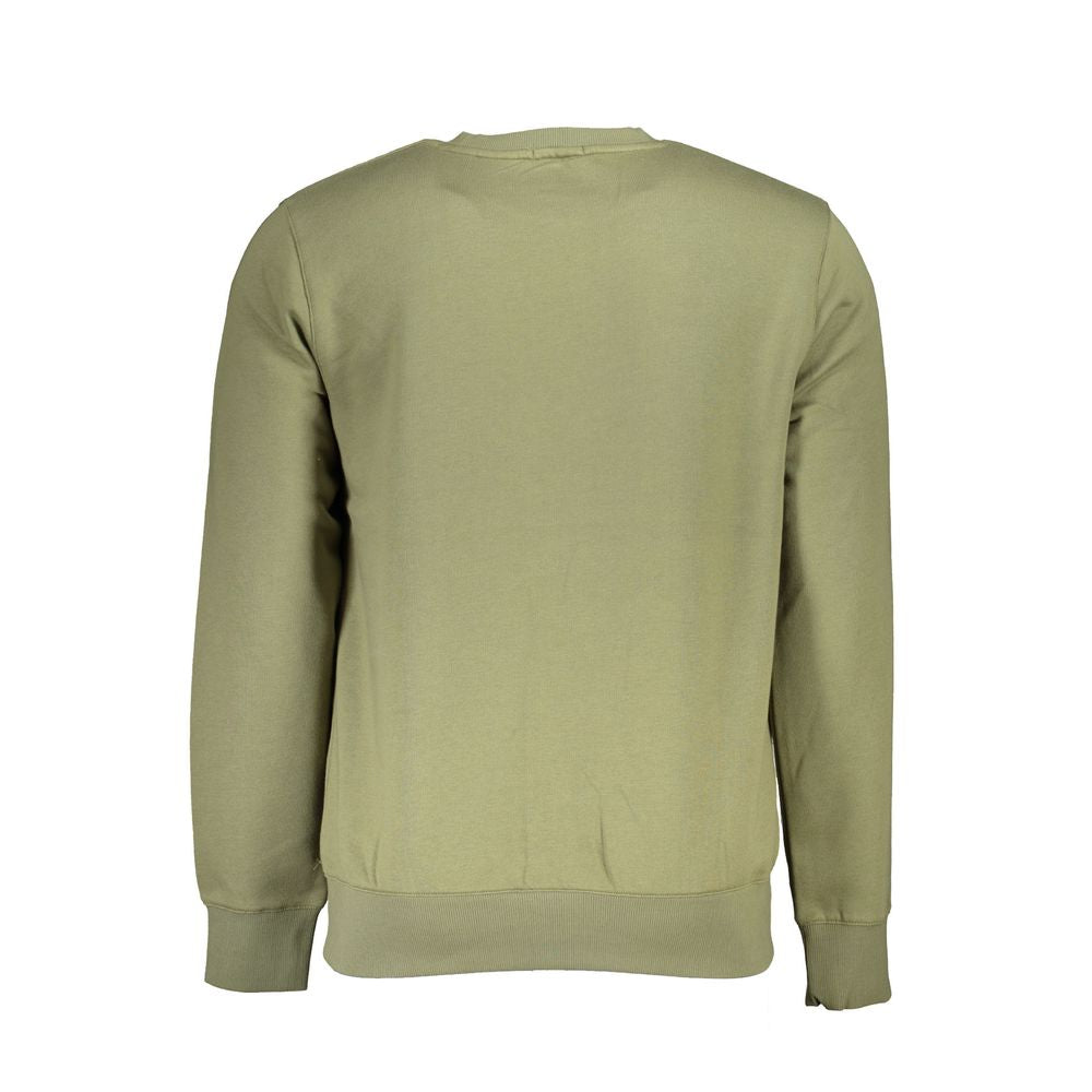 Moletom Timberland Classic Green com gola redonda e lã