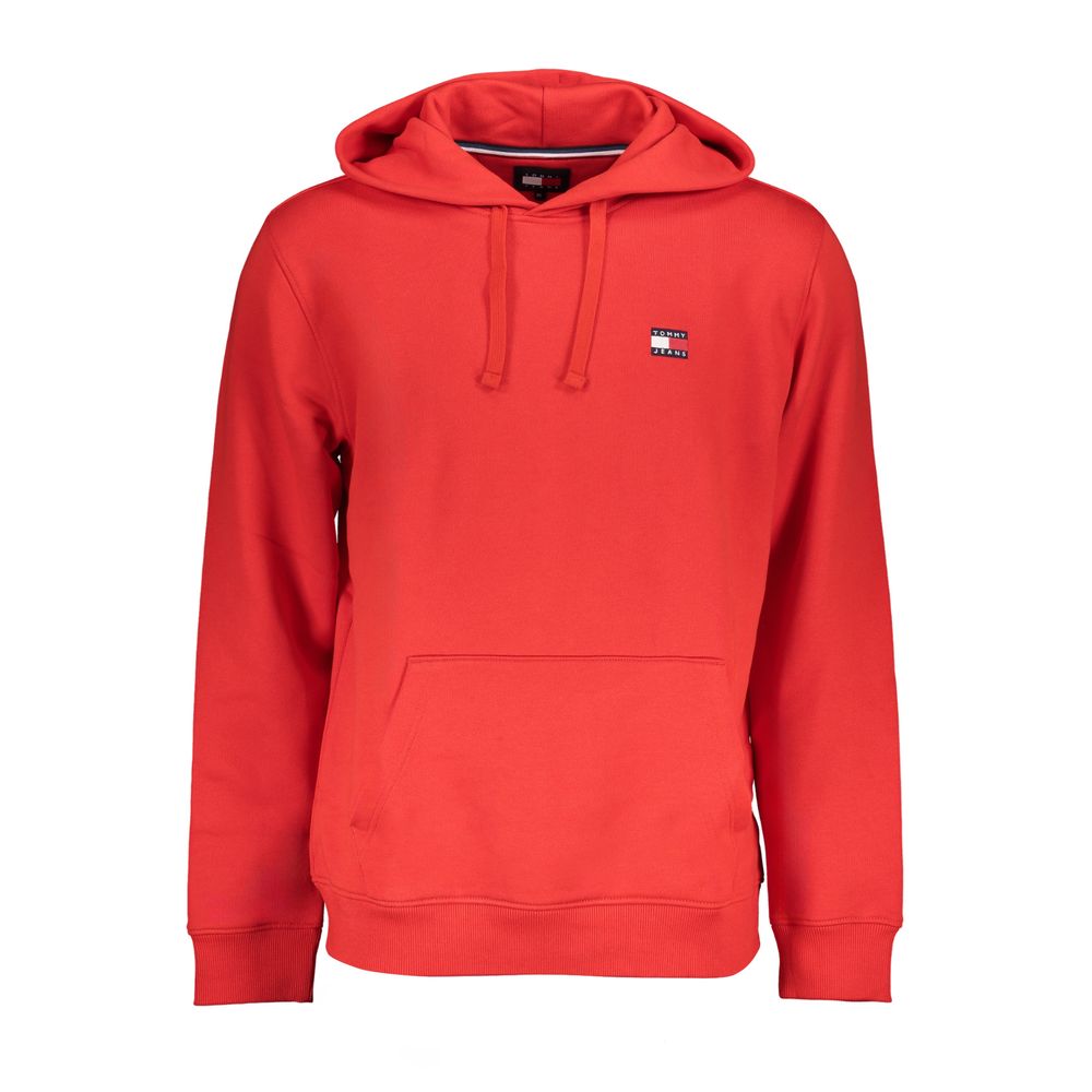 Suéter de algodão vermelho Tommy Hilfiger