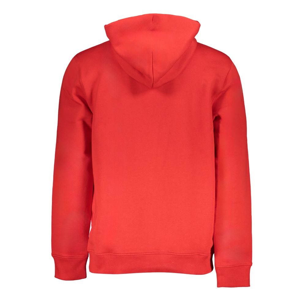 Suéter de algodão vermelho Tommy Hilfiger
