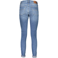 Calça Jeans Tommy Hilfiger Azul Claro Algodão Feminina