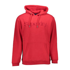 Suéter masculino de algodão vermelho Superdry