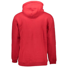 Suéter masculino de algodão vermelho Superdry